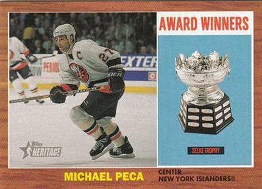 #106 Michael Peca - New York Islanders - 2002-03 Topps Heritage Hockey