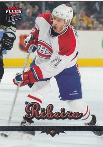 #106 Mike Ribeiro - Montreal Canadiens - 2005-06 Ultra Hockey