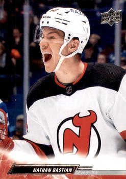 #106 Nathan Bastian - New Jersey Devils - 2022-23 Upper Deck Hockey