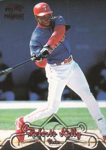 #106 Roberto Kelly - Texas Rangers - 1998 Pacific Paramount Baseball