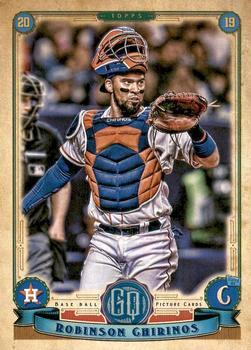 #106 Robinson Chirinos - Houston Astros - 2019 Topps Gypsy Queen Baseball
