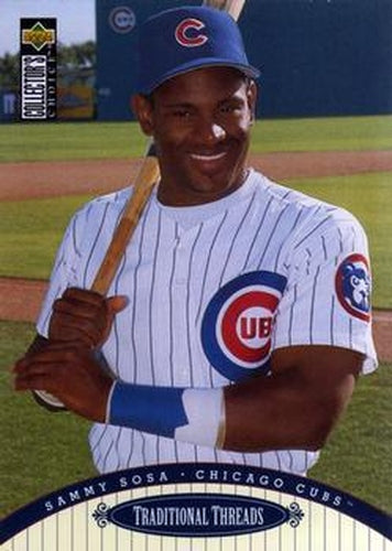 #106 Sammy Sosa - Chicago Cubs - 1996 Collector's Choice Baseball