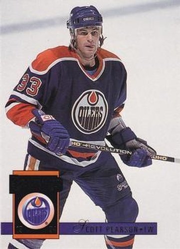 #106 Scott Pearson - Edmonton Oilers - 1993-94 Donruss Hockey