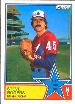 #106 Steve Rogers - Montreal Expos - 1983 O-Pee-Chee Baseball