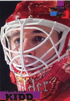 #106 Trevor Kidd - Calgary Flames - 1994-95 Stadium Club Hockey