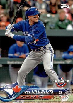 #106 Troy Tulowitzki - Toronto Blue Jays - 2018 Topps Opening Day Baseball