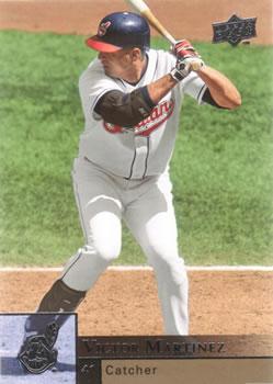 #106 Victor Martinez - Cleveland Indians - 2009 Upper Deck Baseball