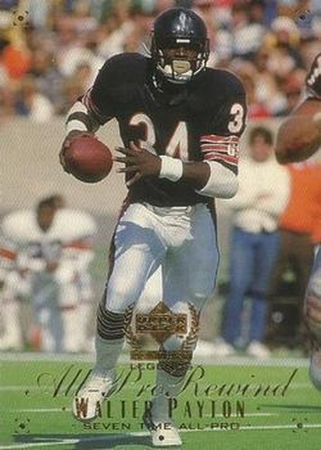 #106 Walter Payton - Chicago Bears - 1999 Upper Deck Century Legends Football
