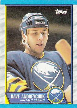 #106 Dave Andreychuk - Buffalo Sabres - 1989-90 Topps Hockey