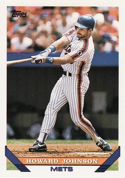 #106 Howard Johnson - New York Mets - 1993 Topps Baseball