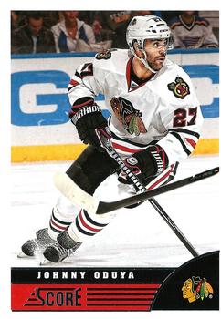 #106 Johnny Oduya - Chicago Blackhawks - 2013-14 Score Hockey