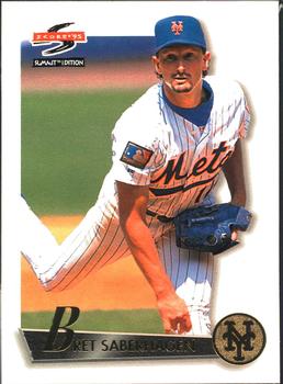 #106 Bret Saberhagen - New York Mets - 1995 Summit Baseball