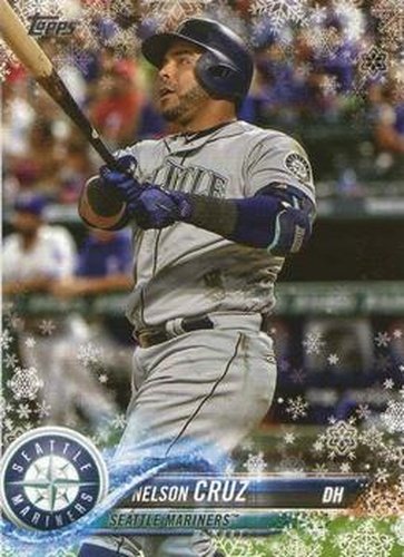 #HMW106 Nelson Cruz - Seattle Mariners - 2018 Topps Holiday Baseball