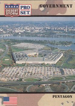 #106 The Pentagon - 1991 Pro Set Desert Storm
