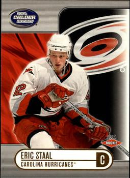 #106 Eric Staal - Carolina Hurricanes - 2003-04 Pacific Calder Hockey
