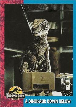 #106 A Dinosaur Down Below - 1993 Topps Jurassic Park