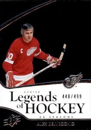 #106 Alex Delvecchio - Detroit Red Wings - 2011-12 SPx Hockey