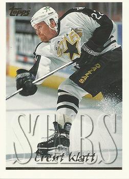 #106 Trent Klatt - Dallas Stars - 1995-96 Topps Hockey