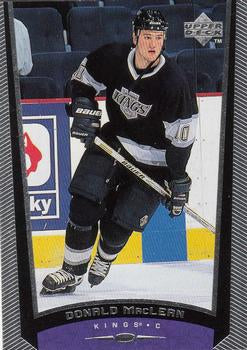 #106 Donald MacLean - Los Angeles Kings - 1998-99 Upper Deck Hockey