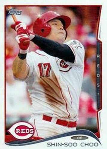 #106b Shin-Soo Choo - Cincinnati Reds - 2014 Topps Baseball