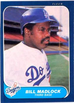 #135 Bill Madlock - Los Angeles Dodgers - 1986 Fleer Baseball