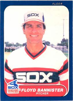 #199 Floyd Bannister - Chicago White Sox - 1986 Fleer Baseball