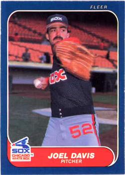 #202 Joel Davis - Chicago White Sox - 1986 Fleer Baseball