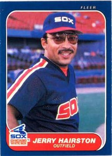 #207 Jerry Hairston - Chicago White Sox - 1986 Fleer Baseball