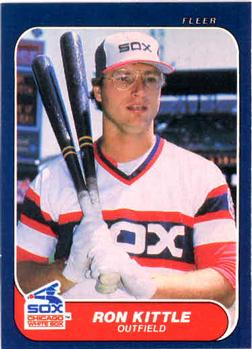 #210 Ron Kittle - Chicago White Sox - 1986 Fleer Baseball