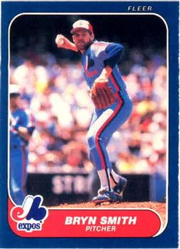 #260 Bryn Smith - Montreal Expos - 1986 Fleer Baseball