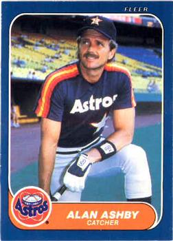 #292 Alan Ashby - Houston Astros - 1986 Fleer Baseball