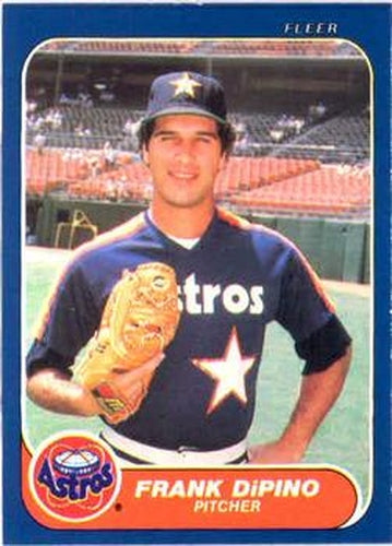 #299 Frank DiPino - Houston Astros - 1986 Fleer Baseball