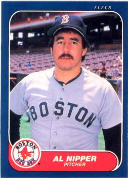#356 Al Nipper - Boston Red Sox - 1986 Fleer Baseball