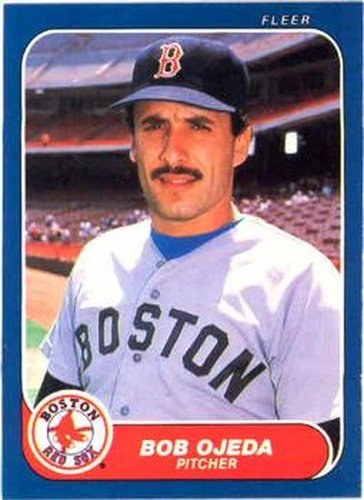 #357 Bob Ojeda - Boston Red Sox - 1986 Fleer Baseball
