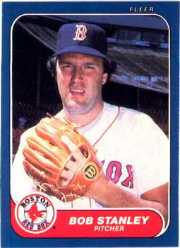 #359 Bob Stanley - Boston Red Sox - 1986 Fleer Baseball