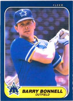 #460 Barry Bonnell - Seattle Mariners - 1986 Fleer Baseball