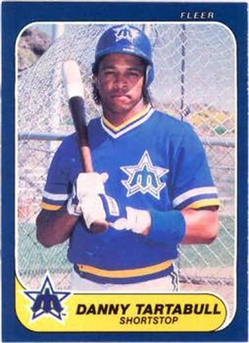 #476 Danny Tartabull - Seattle Mariners - 1986 Fleer Baseball