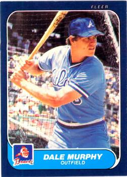 #522 Dale Murphy - Atlanta Braves - 1986 Fleer Baseball
