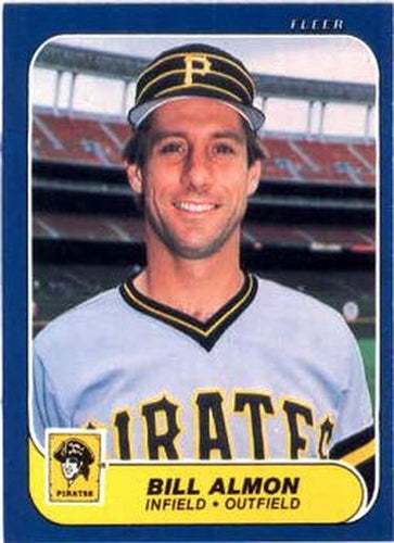 #602 Bill Almon - Pittsburgh Pirates - 1986 Fleer Baseball