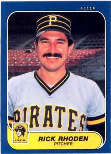 #620 Rick Rhoden - Pittsburgh Pirates - 1986 Fleer Baseball
