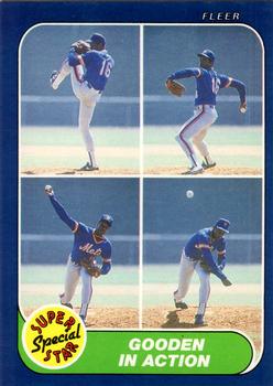 #626 Dwight Gooden - New York Mets - 1986 Fleer Baseball