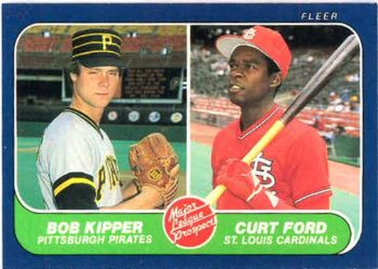 #648 Bob Kipper / Curt Ford - Pittsburgh Pirates / St. Louis Cardinals - 1986 Fleer Baseball