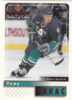 #5 Tony Hrkac - Anaheim Mighty Ducks - 1999-00 Upper Deck MVP Stanley Cup Edition Hockey