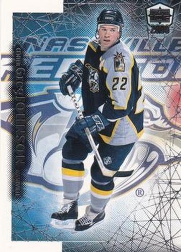 #107 Greg Johnson - Nashville Predators - 1999-00 Pacific Dynagon Ice Hockey