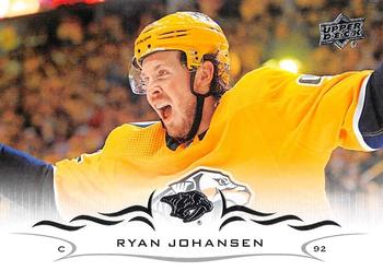 #107 Ryan Johansen - Nashville Predators - 2018-19 Upper Deck Hockey