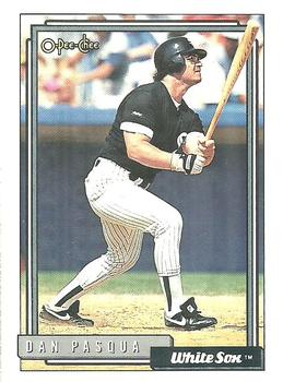 #107 Dan Pasqua - Chicago White Sox - 1992 O-Pee-Chee Baseball