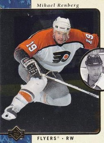 #107 Mikael Renberg - Philadelphia Flyers - 1995-96 SP Hockey