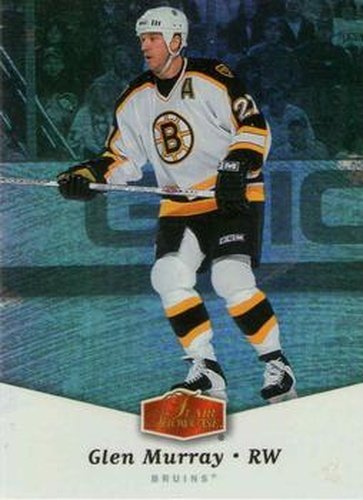 #107 Glen Murray - Boston Bruins - 2006-07 Flair Showcase Hockey