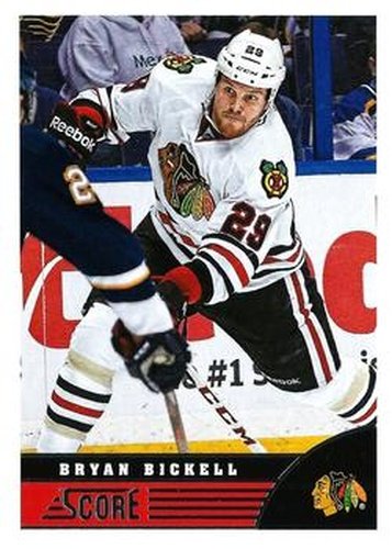 #107 Bryan Bickell - Chicago Blackhawks - 2013-14 Score Hockey