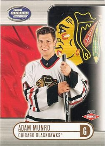 #107 Adam Munro - Chicago Blackhawks - 2003-04 Pacific Calder Hockey